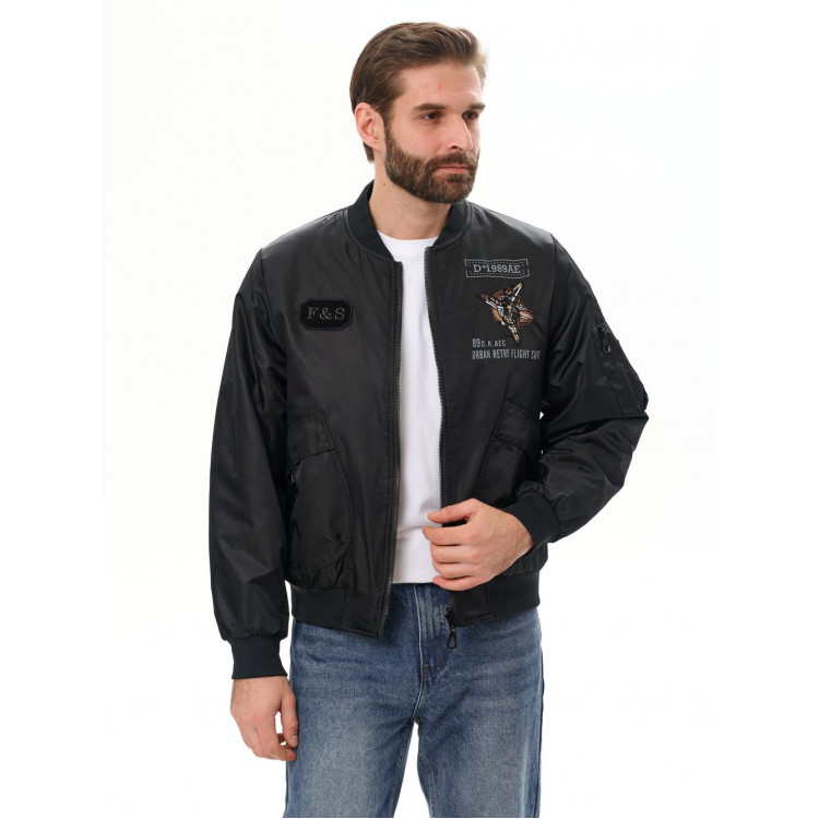 Куртка мужская ветровка бомбер двусторонний